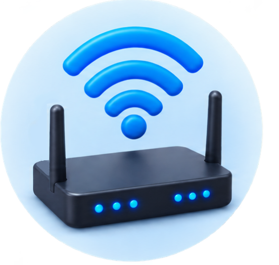 Network and Workplace Technology router icon